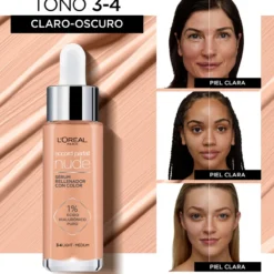 Accord Parfait True Match Nude - Serum con Color