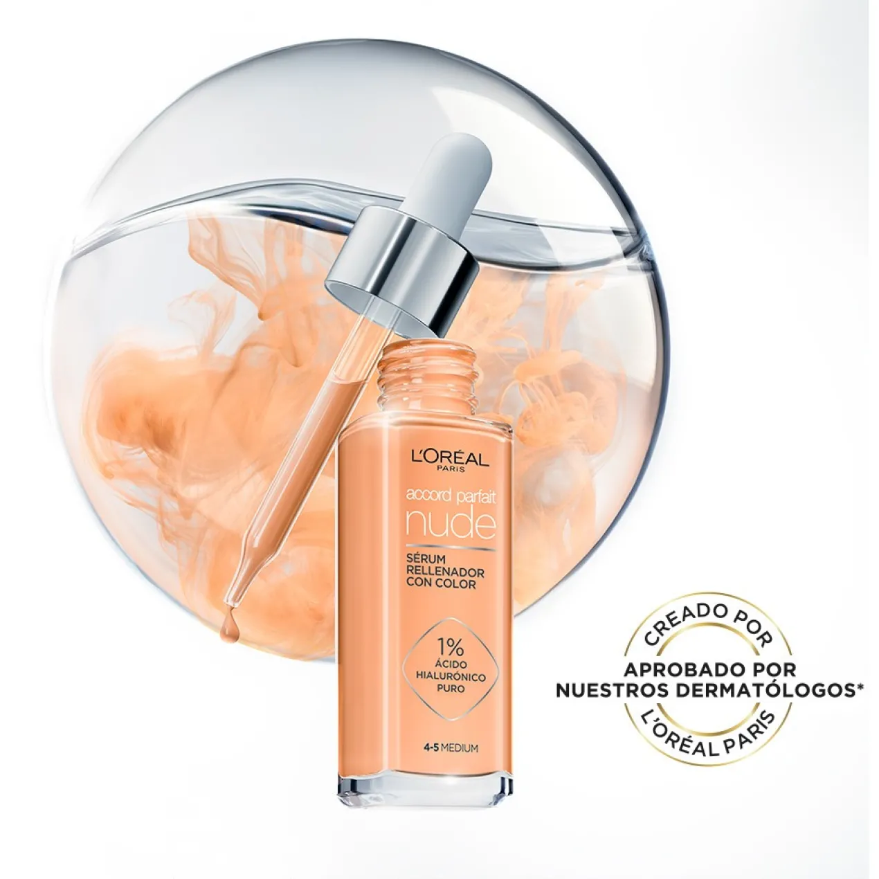 Accord Parfait True Match Nude - Serum con Color