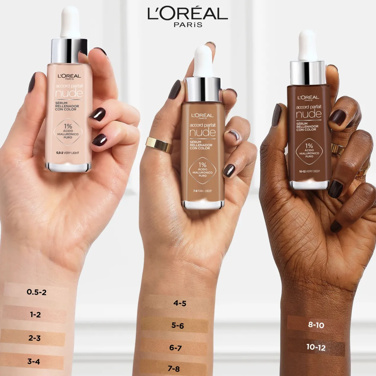 Accord Parfait True Match Nude - Serum con Color
