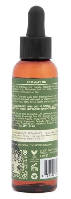 Aceite de Romero para Crecimiento, Densidad y Fortalecimiento del Cabello