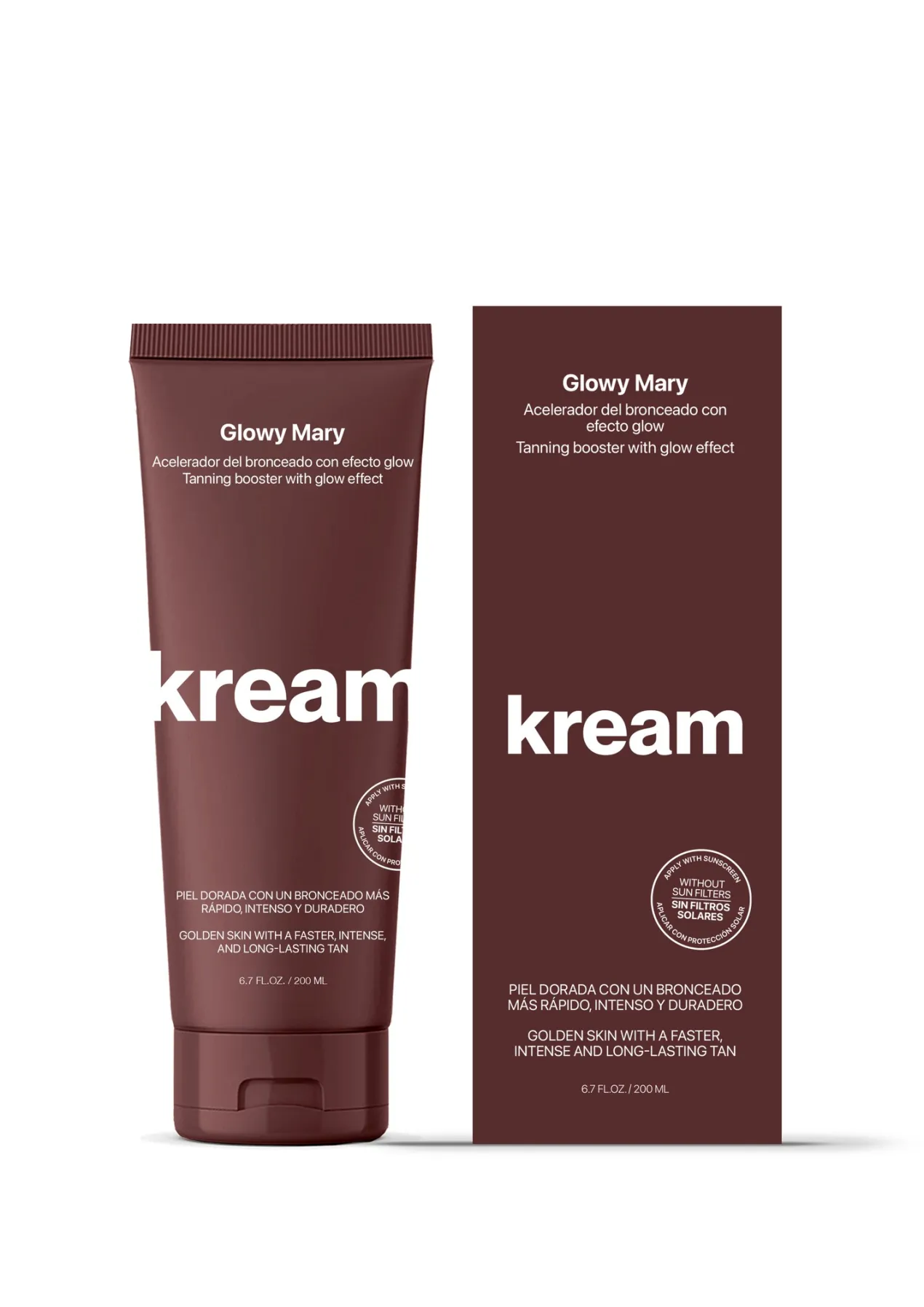 Acelerador de Bronceado Efecto Glow