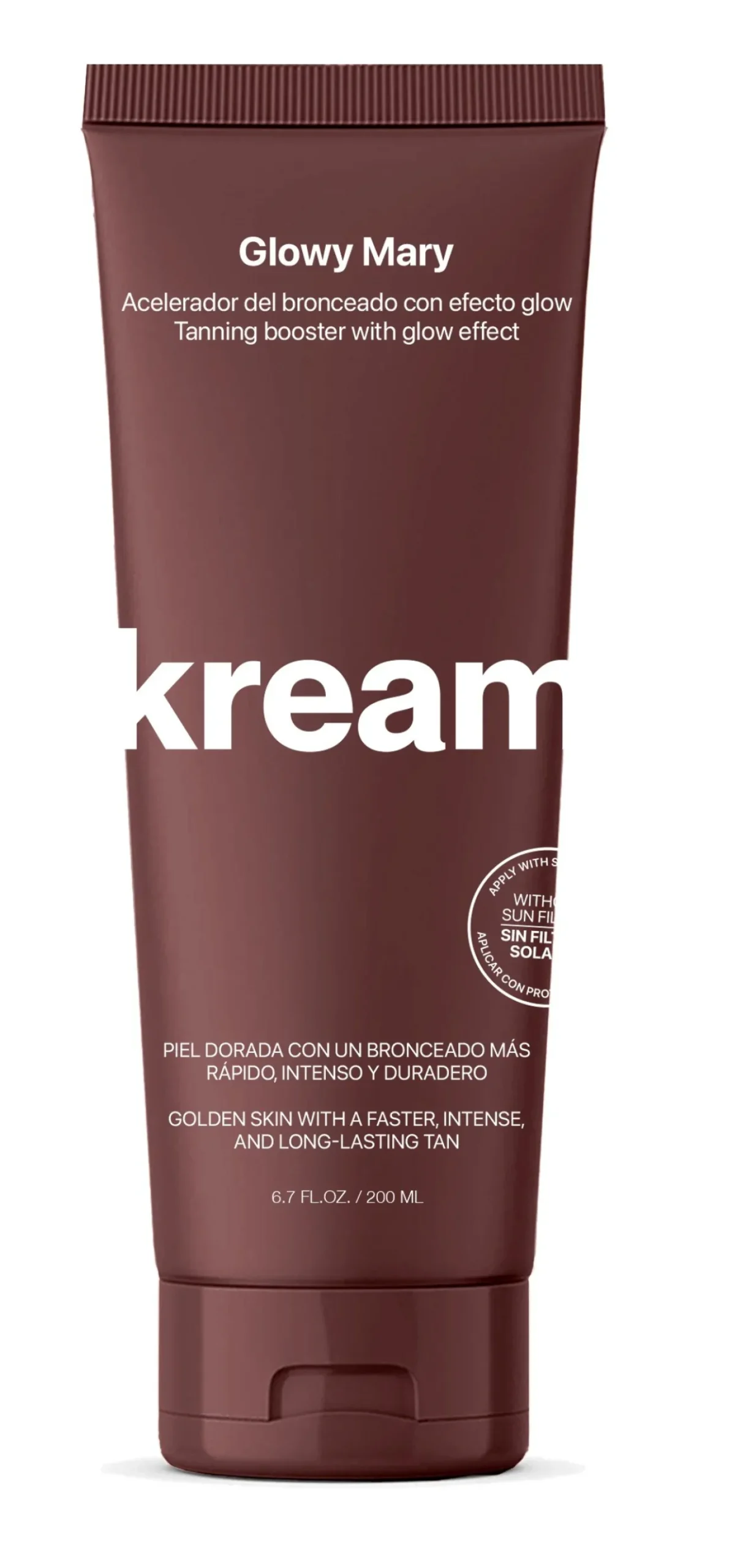 Acelerador de Bronceado Efecto Glow