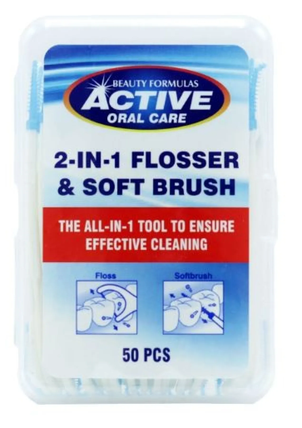 Active 2 In 1 Flosser & Soft Brush