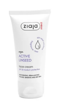 Active Linseed Face Cream Semillas De Lino Crema Facial SPF20+