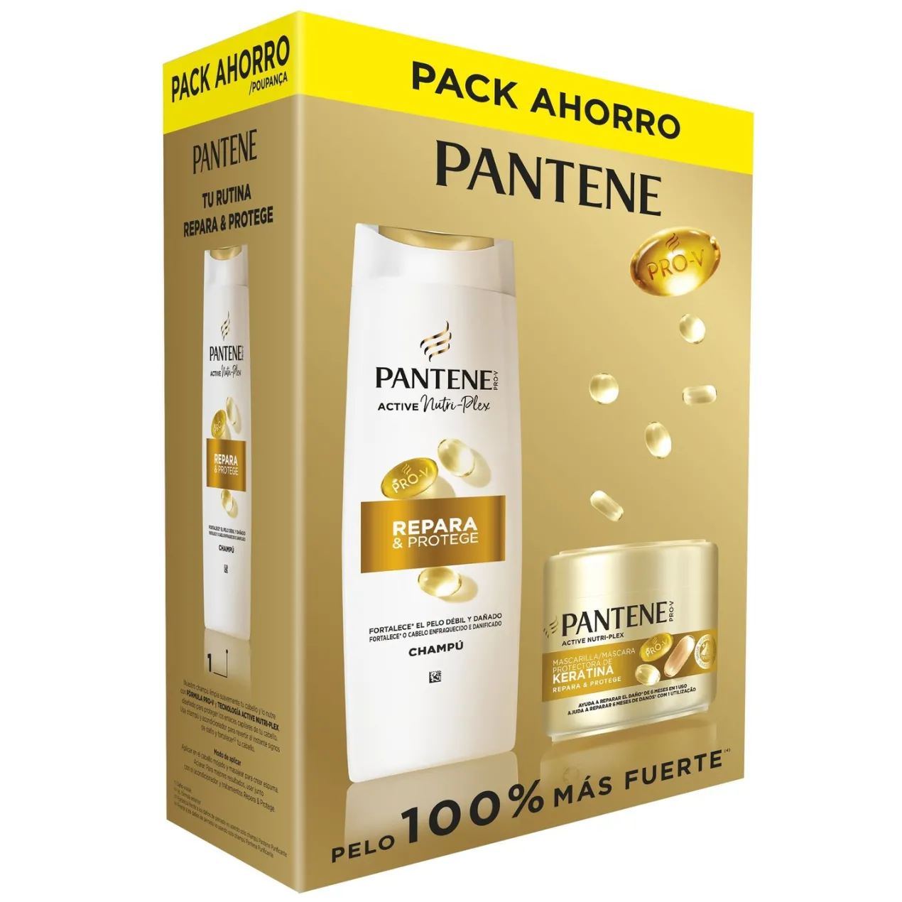 Active Nutri-Plex Pro-V Repara & Protege Champú + Mascarilla Protectora de Keratina