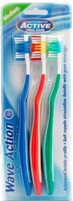 Active Wave Action Cepillos de Dientes