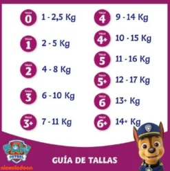 Activity Pañales de 7 a 11 kg talla 3+ Extra absorción
