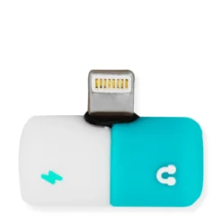 Adaptador Dual 2 en 1 Audio + Carga