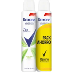 Advanced Protection Pack Desodorante Aerosol Aloe Vera para Mujer