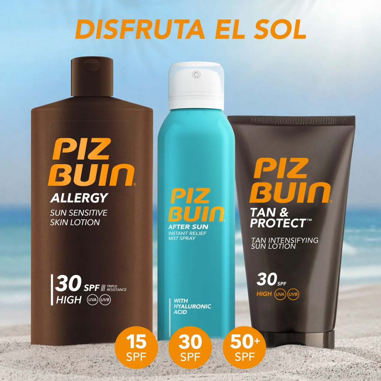 After Sun Spray Corporal con Ácido Hialurónico