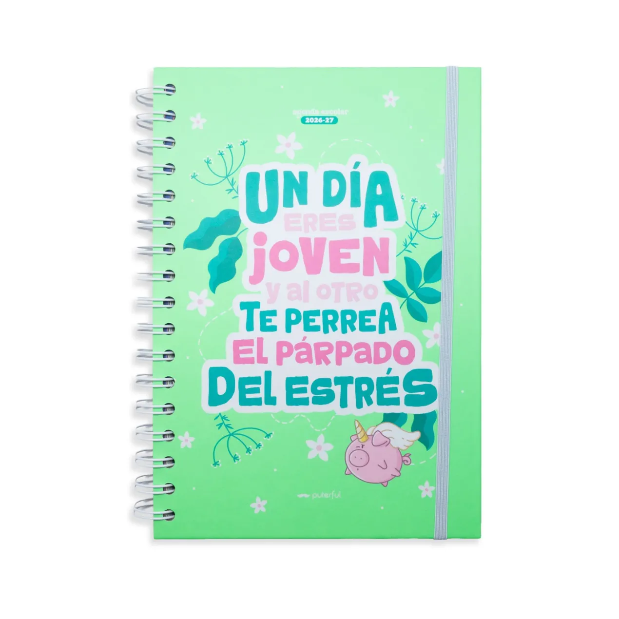 Agenda Escolar 2026-2027 Te Perrea El Parpado