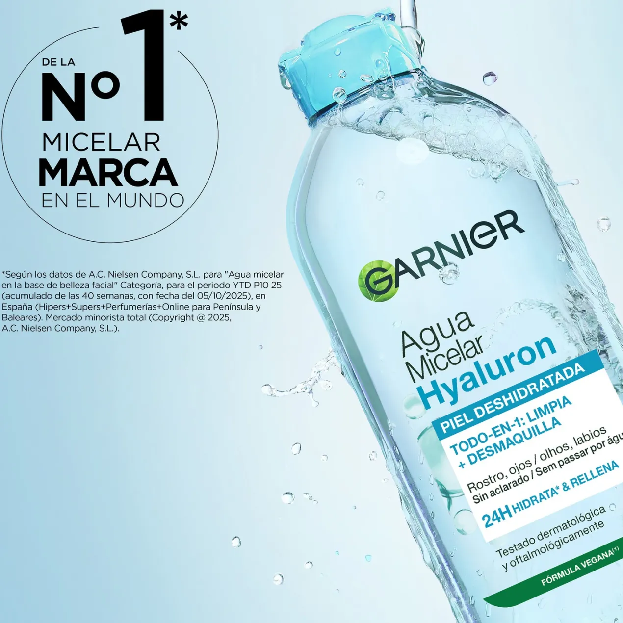 Agua Micelar Aloe Hialurónico Todo en 1