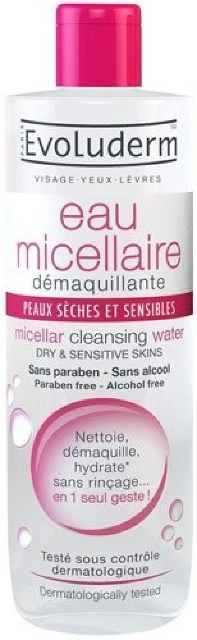Agua Micelar Desmaquillante Piel Seca