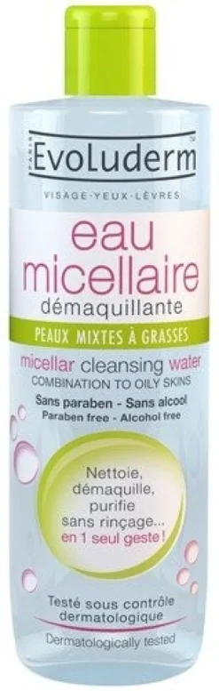 Agua Micelar Desmaquillante Piel Mixta/Grasa