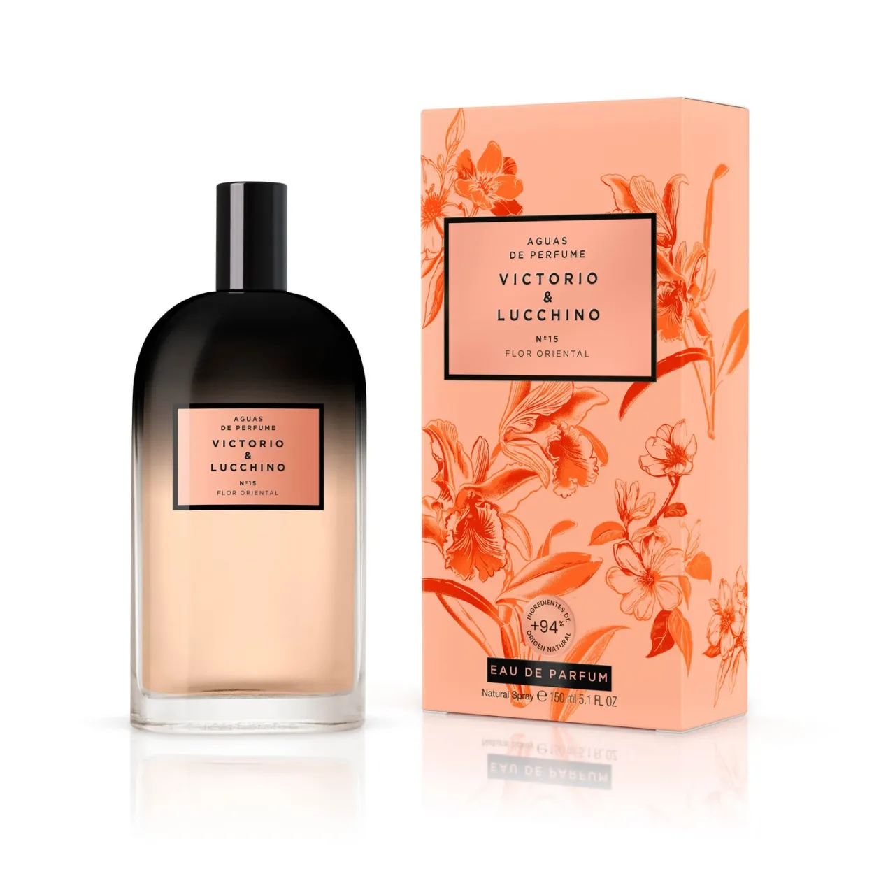 Aguas Femeninas de V&L Nº15 Flor Oriental Eau de Parfum