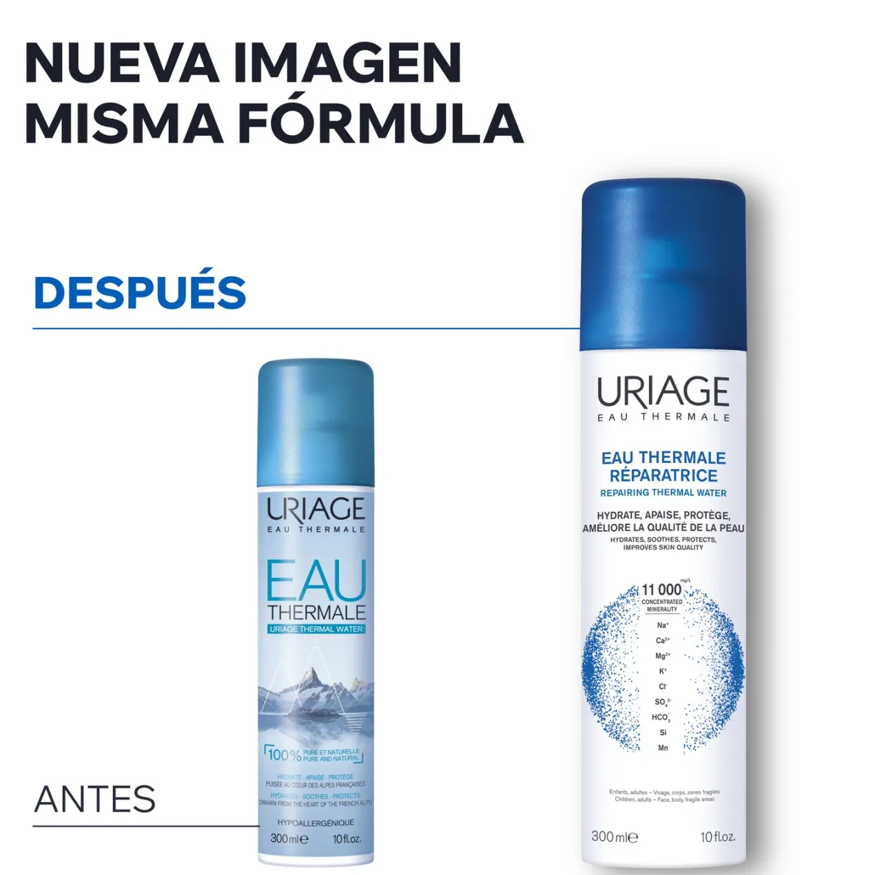 Agua Termal Hipoalergénica