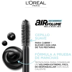 Air Volume Mega Máscara de Pestañas Waterproof