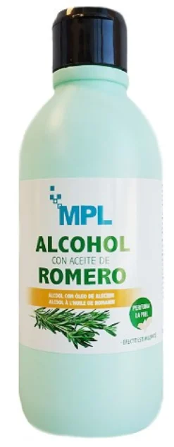 Alcohol con Aceite de Romero