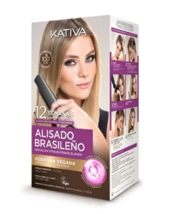 Alisado Brasileño para Cabellos Rubios Vegano