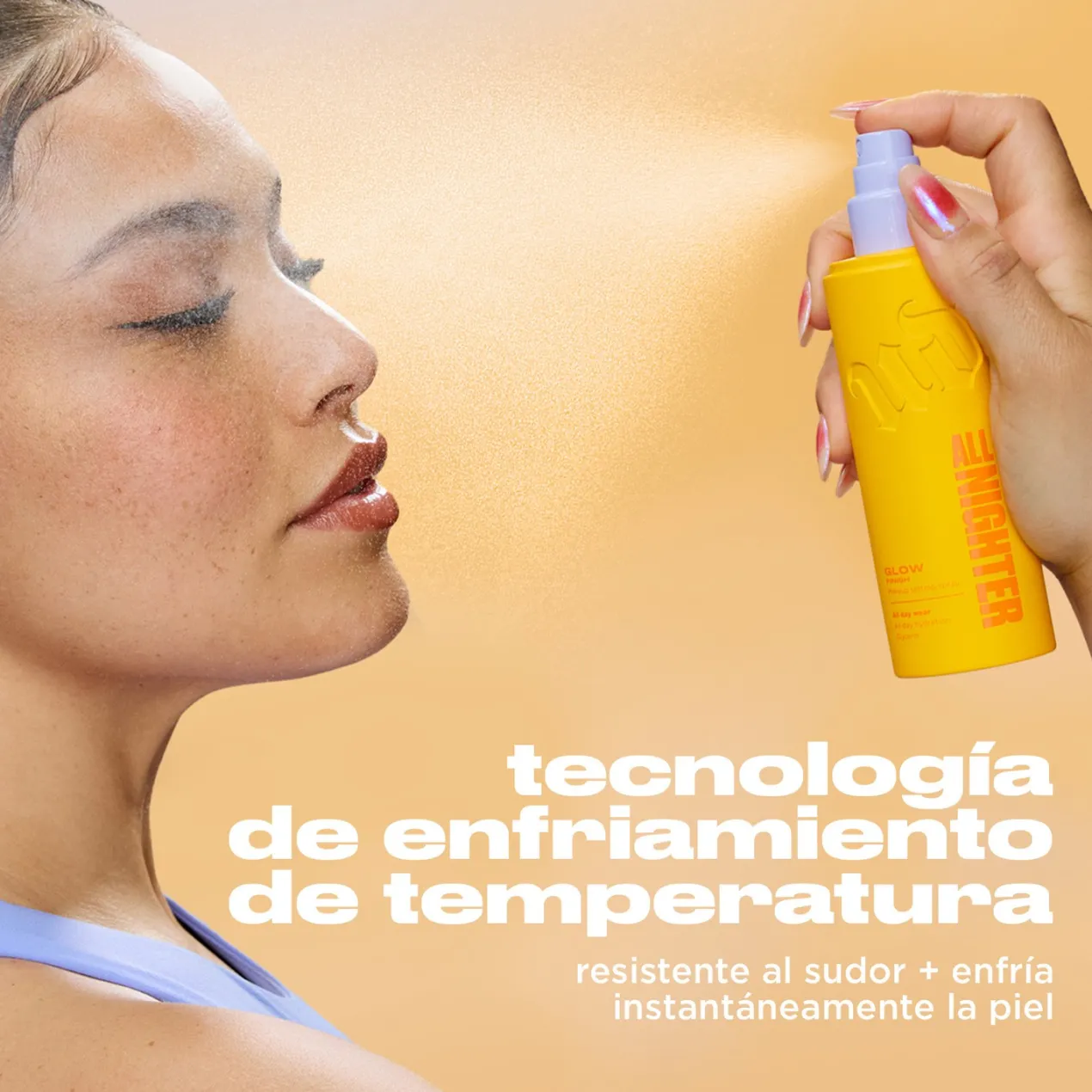 All Nighter Setting Spray Glow Fijador de Maquillaje