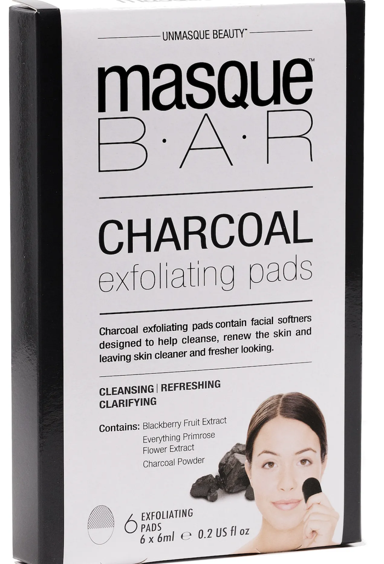 Almohadillas Exfoliantes de Carbón