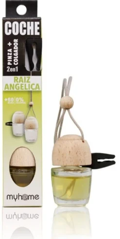 Ambientador Coche con Pinza Raíz Angelica