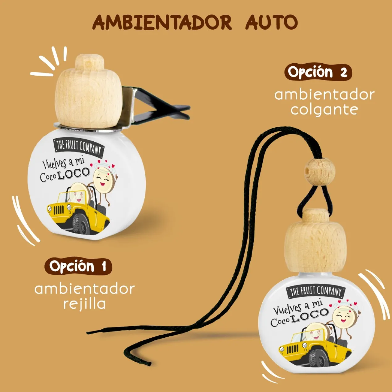 Ambientador de Coche Coco