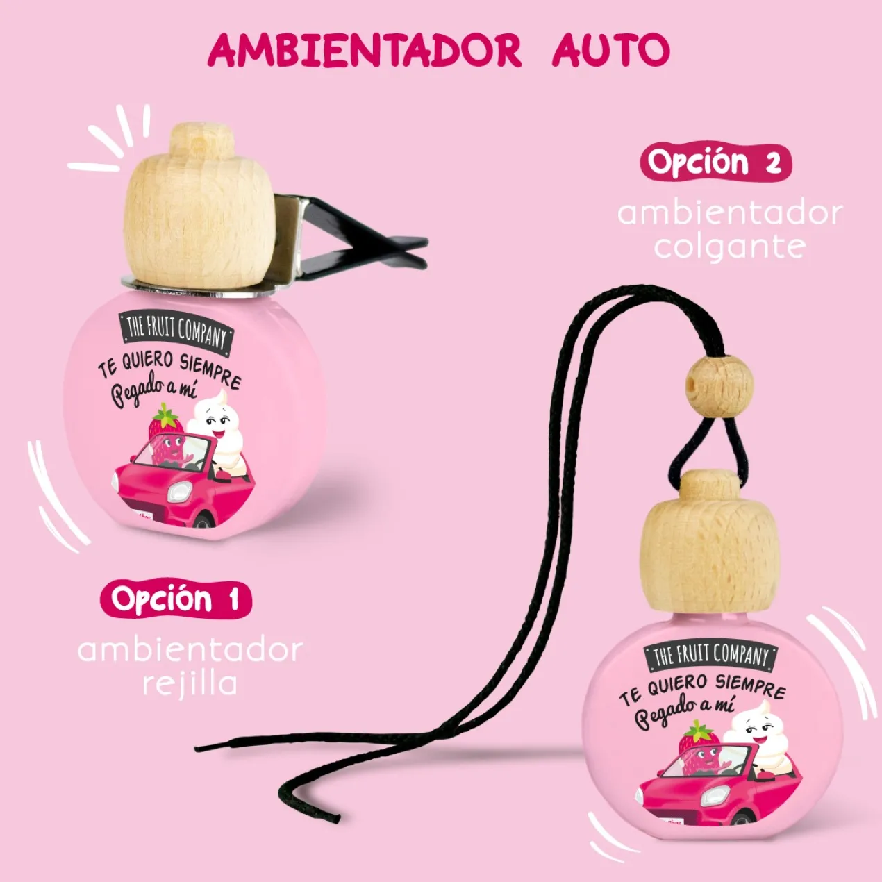 Ambientador de Coche Fresa Nata