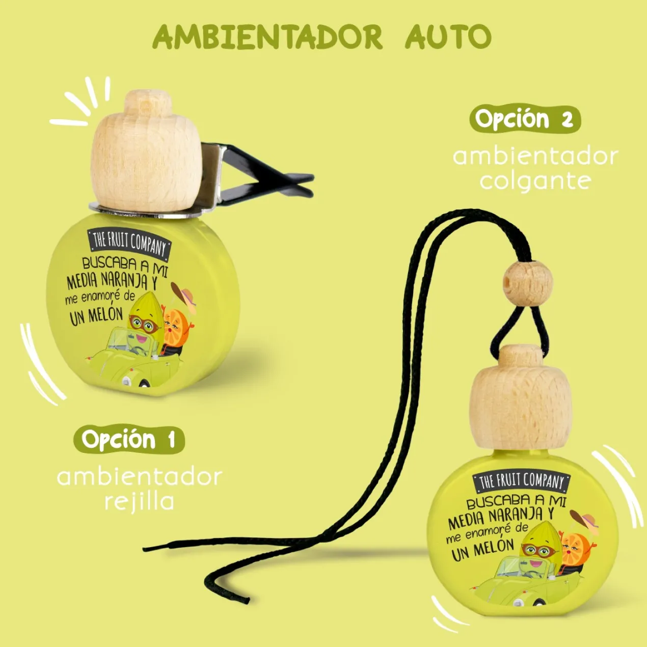 Ambientador de Coche Melón