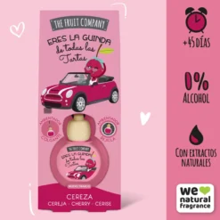Ambientador de Cereza para coche con pinza