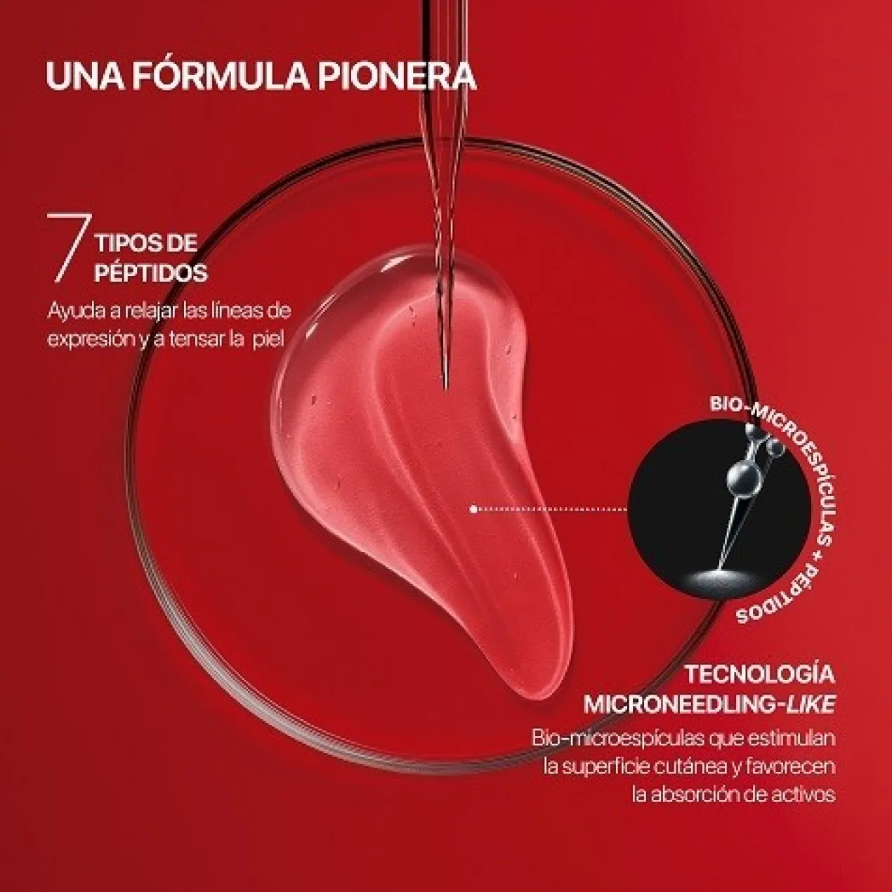 Ampolla antiarrugas con efecto microneedling BTx7 Lift