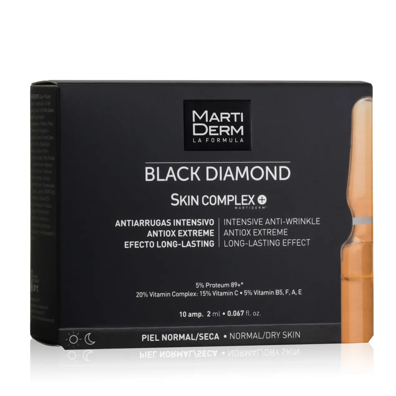 Ampollas Antiarrugas Black Diamond Skin Complex