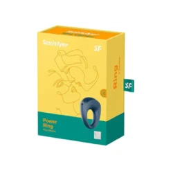 Anillo Vibrador Power Ring Azul Oscuro