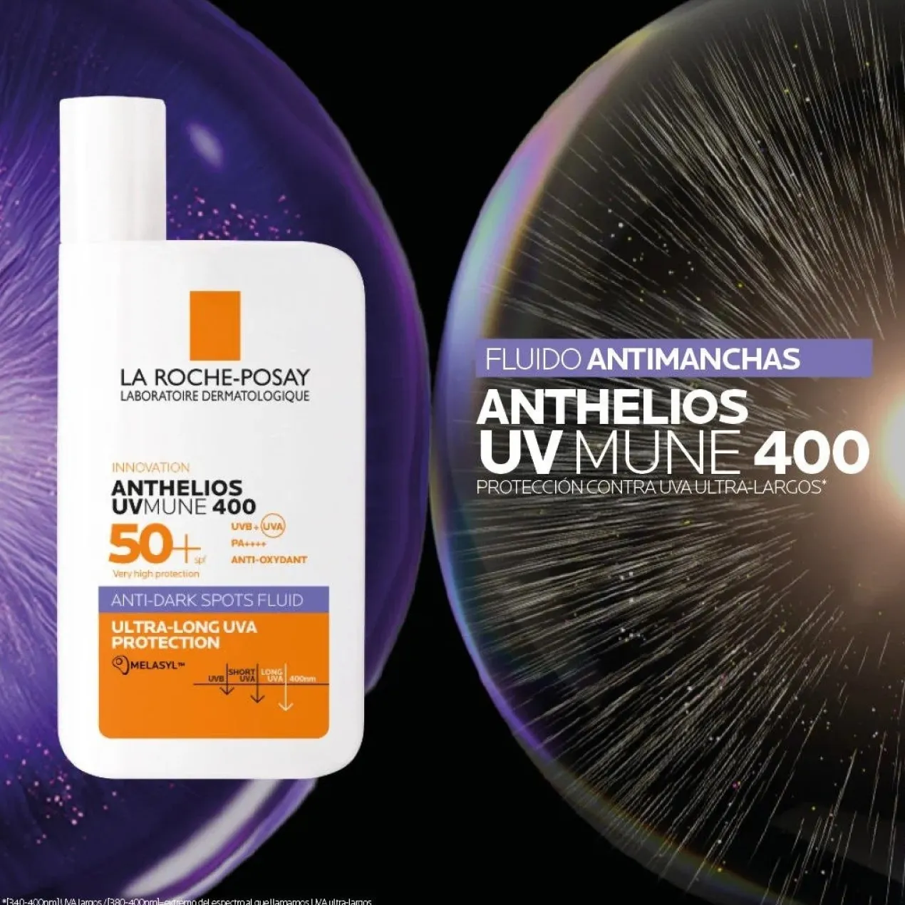 Anthelios UVMUNE 400 Fluido Antimanchas SPF50+