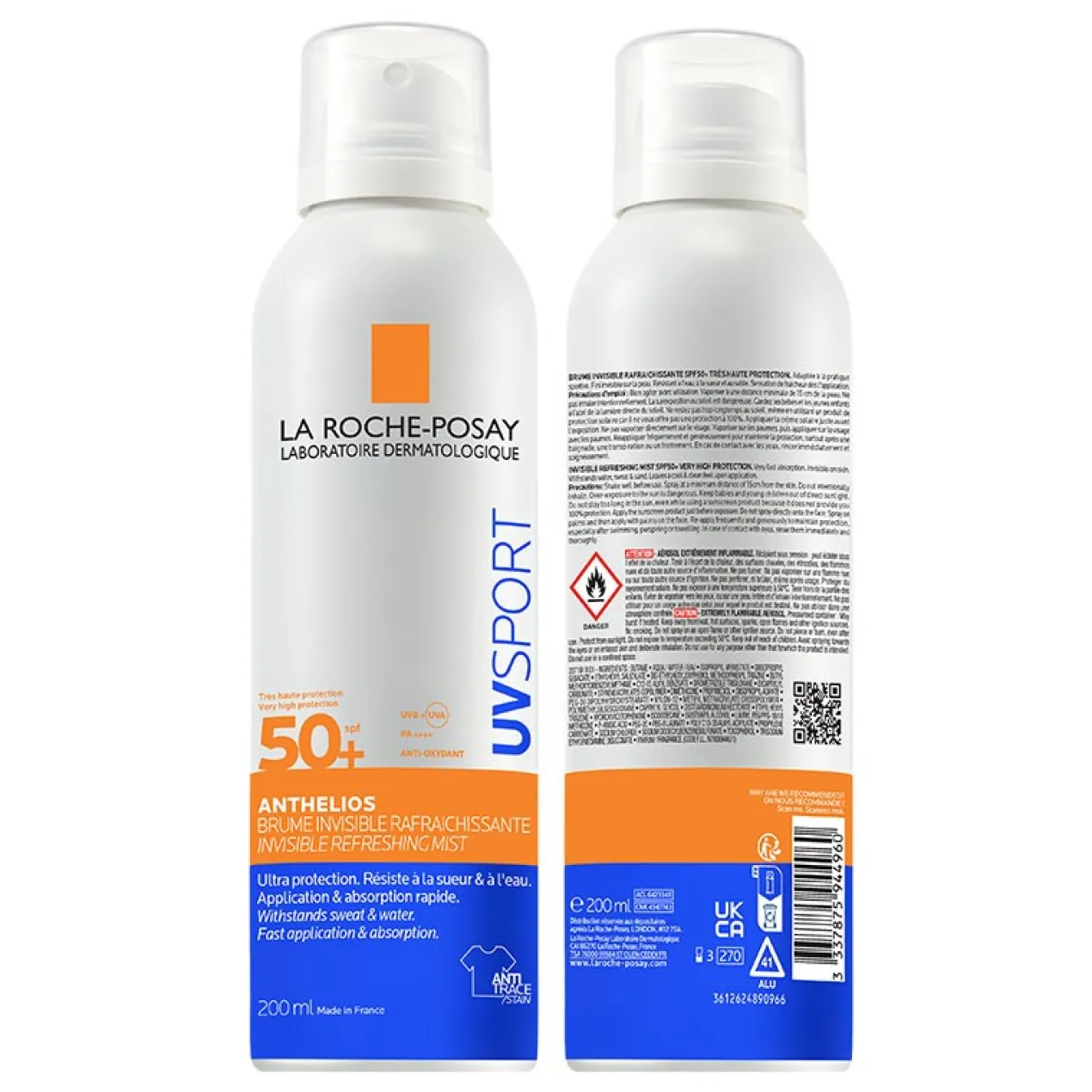 Anthelios UVSPORT Bruma Invisible SPF50+