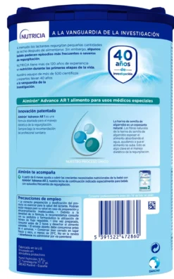 AR 1 Leche Lactantes Anti-regurgitación