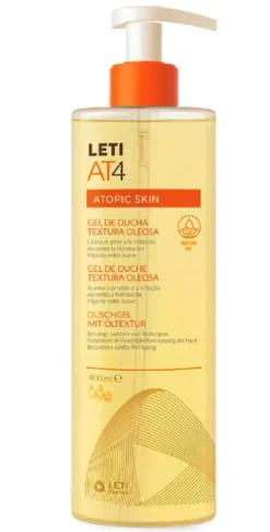 AT4 Atopic Skin Gel de Ducha Textura Oleosa