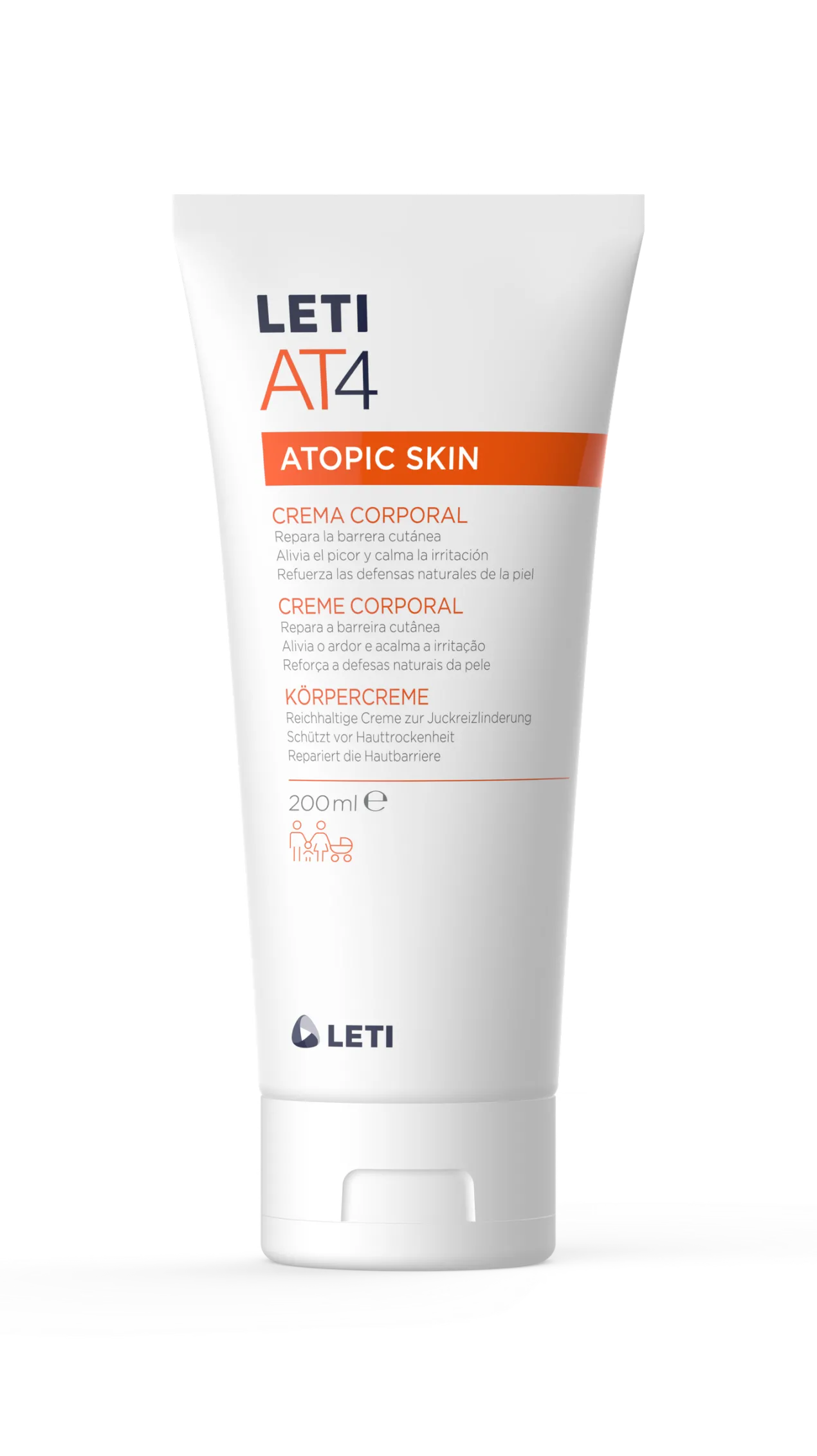 AT4 Crema Corporal para Pieles Atópicas