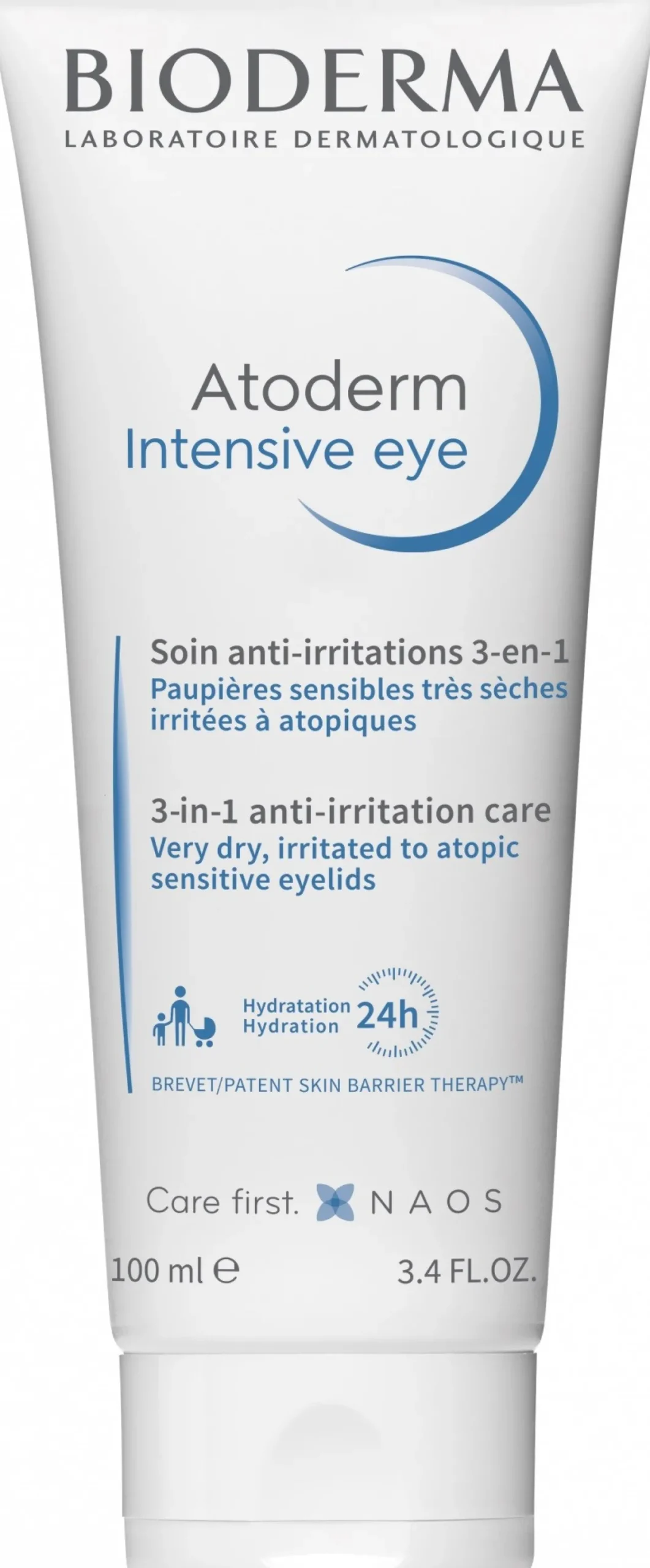 Atoderm Intensive Eye Cuidado 3 en 1 para Párpados