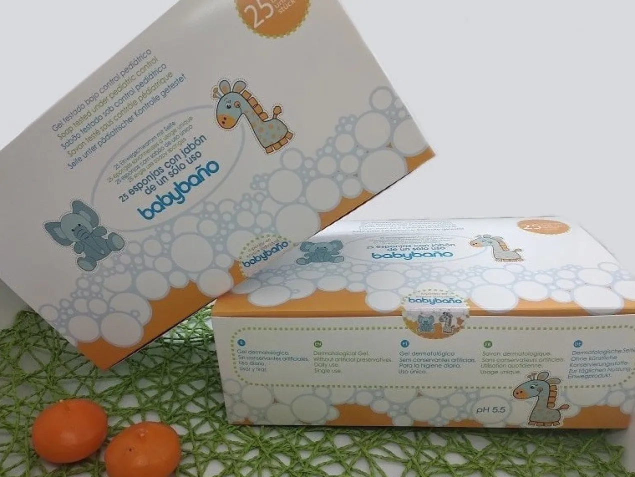 Babybaño Esponja Jabonosa