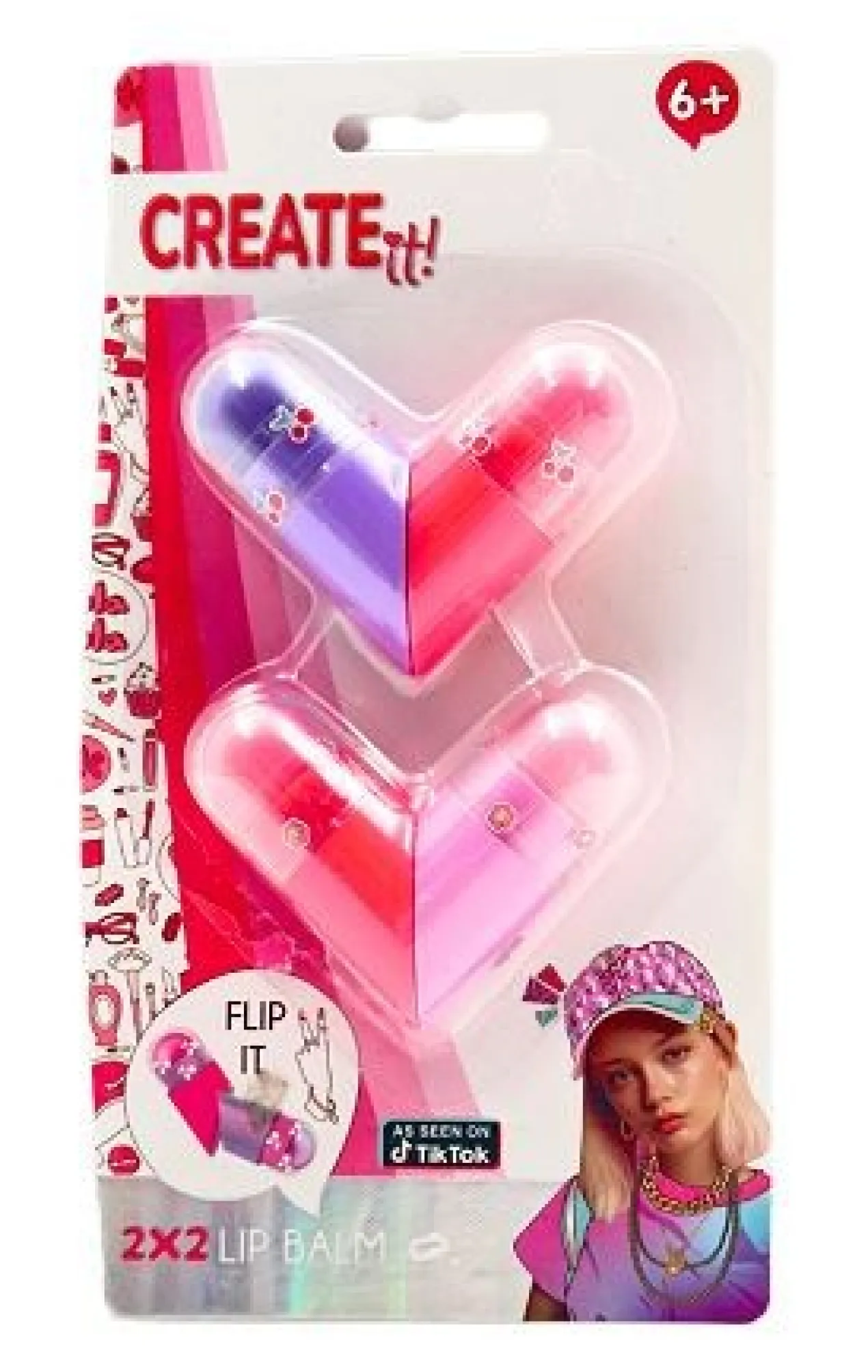 Balsamo Labial Flip Heart