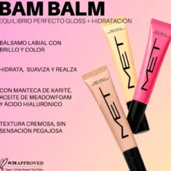 Bam Balm Bálsamo Labial con Brillo
