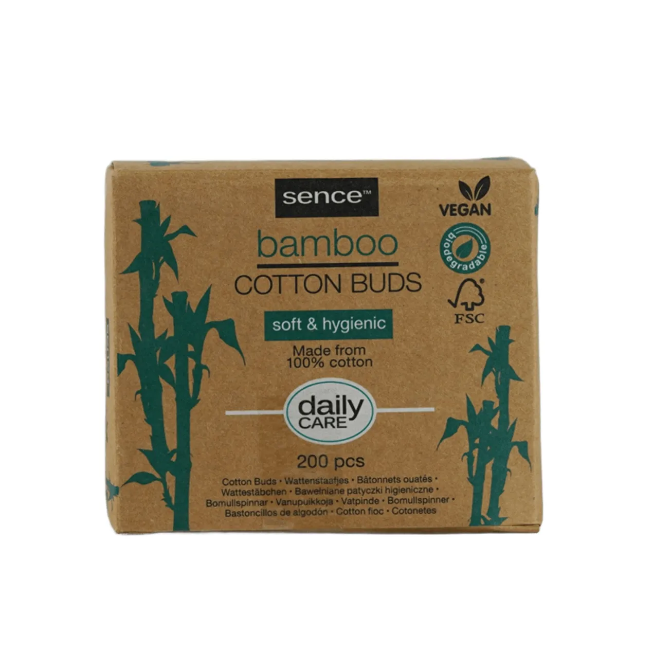 Bamboo Cotton Buds Bastoncillos de Algodón