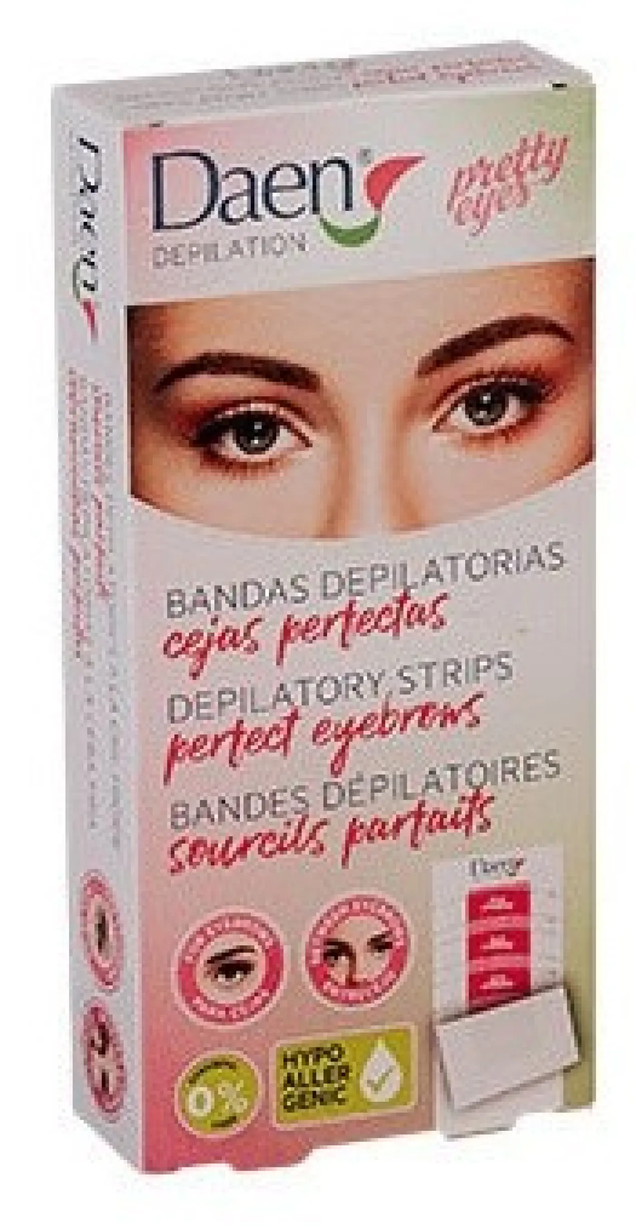 Bandas Depilatorias Cejas Perfectas