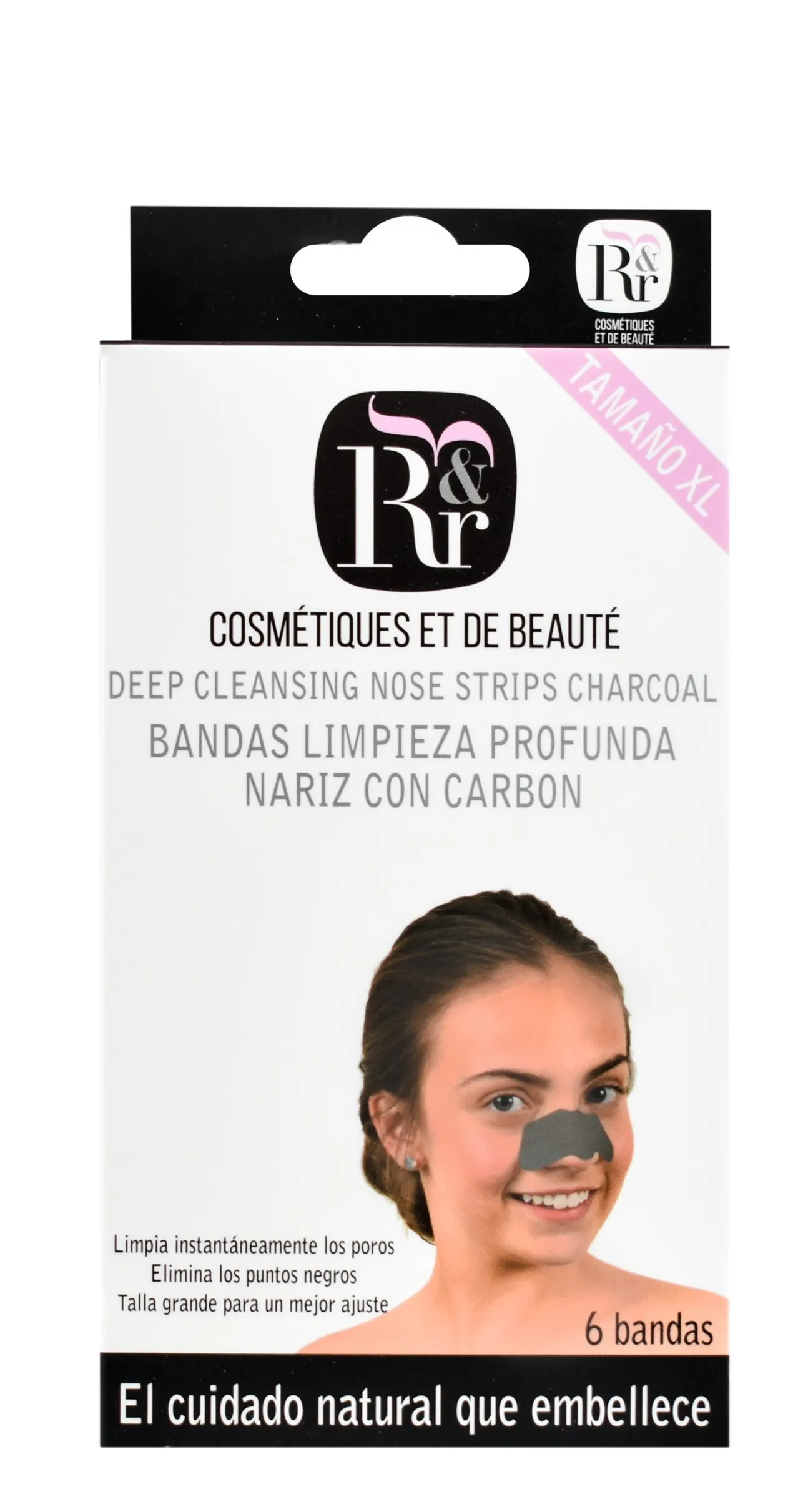 Bandas Limpieza de Nariz con Carbón