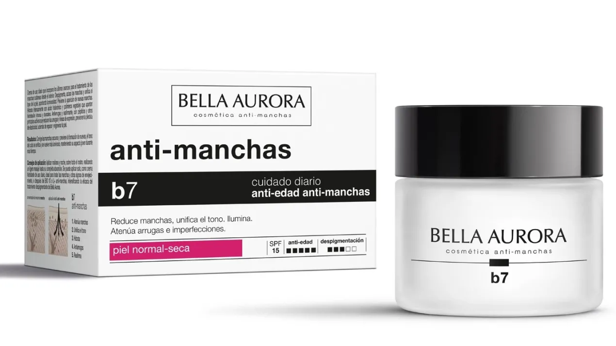B7 Antiedad Antimanchas Pieles Normales y Secas