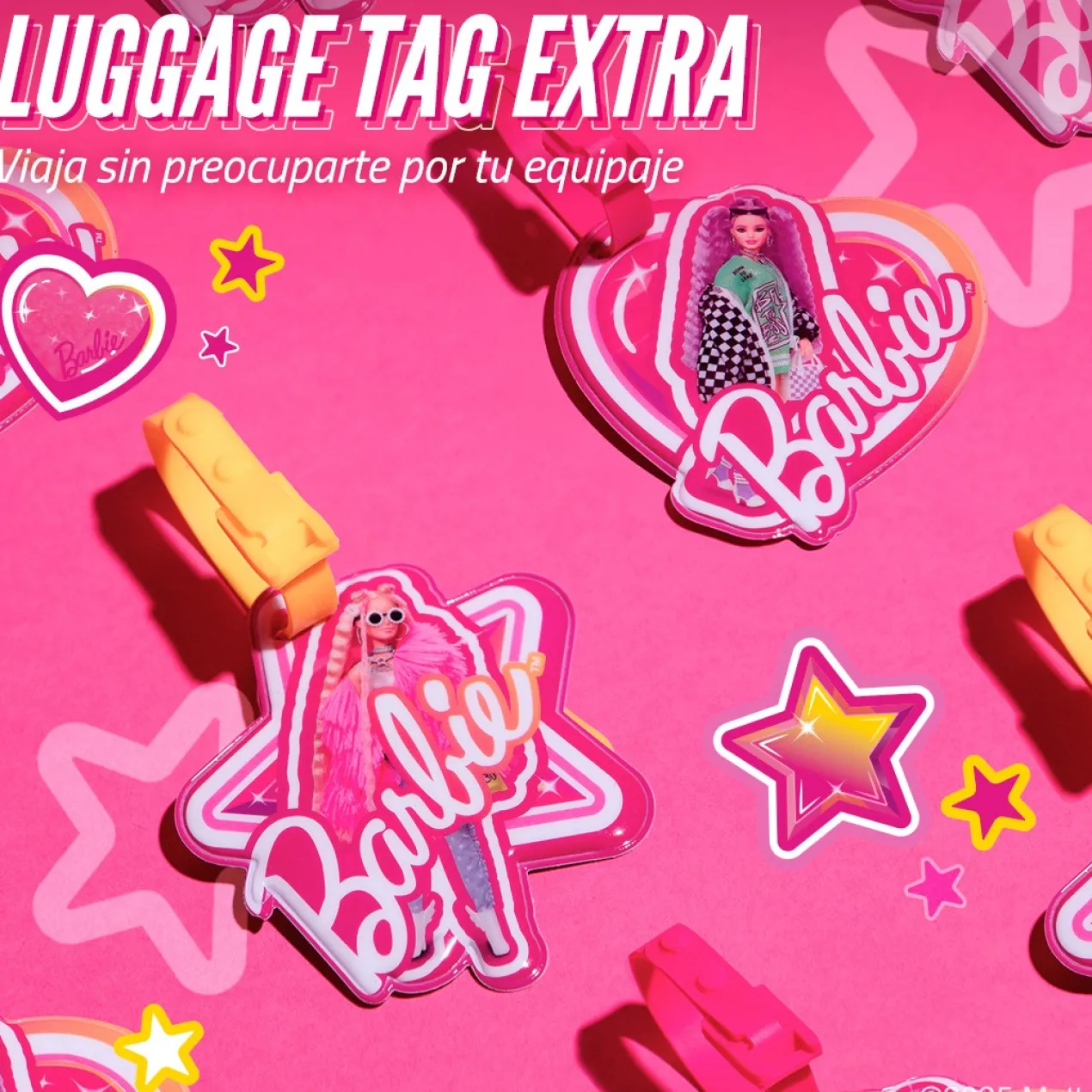 Barbie™ / Princess Lagguage Tag Identificador de Maletas