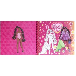 Barbie™ / Princess Notebook Stickers Paper Doll Cuaderno
