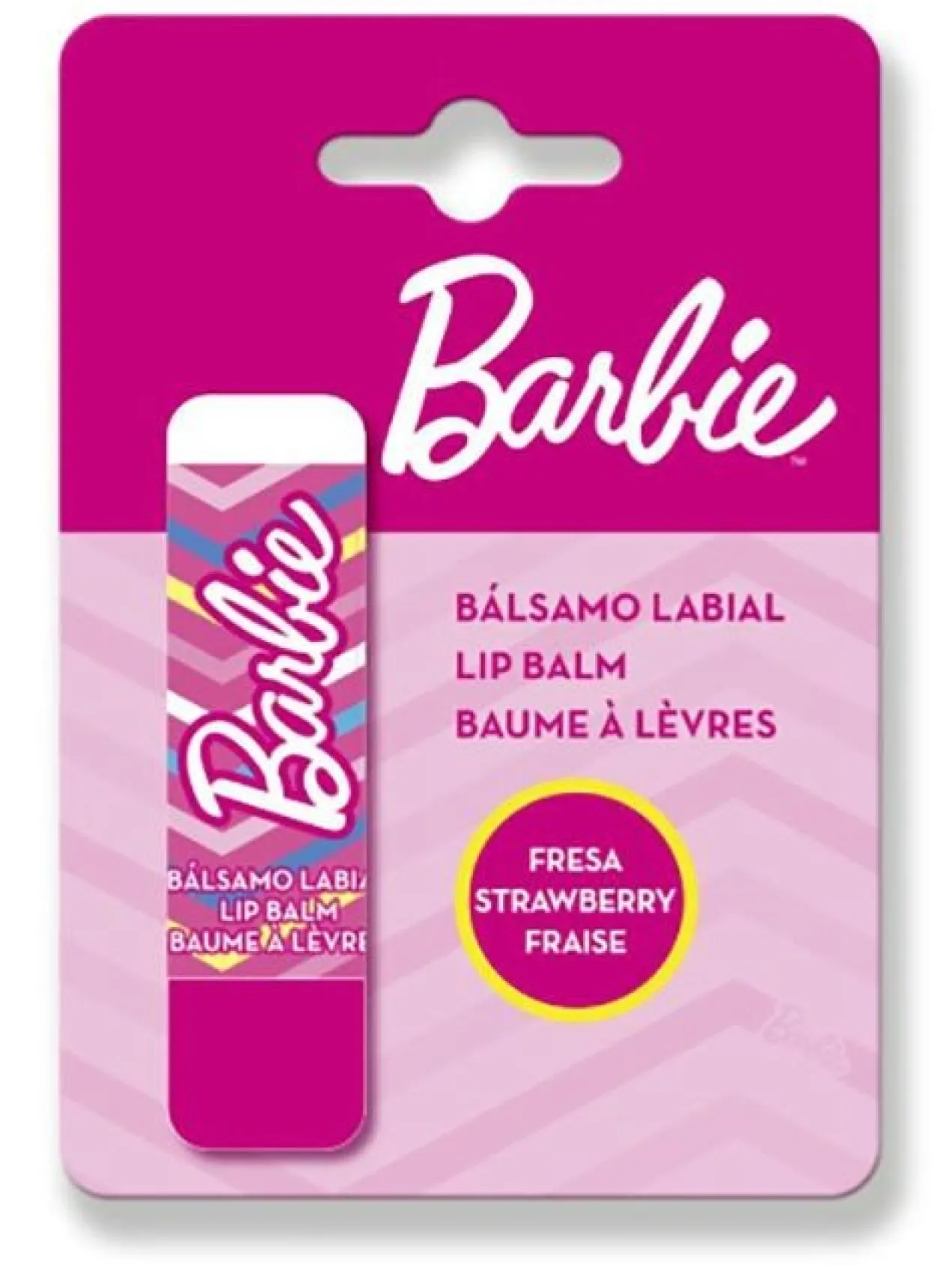Barbie Bálsamo Labial Fresa