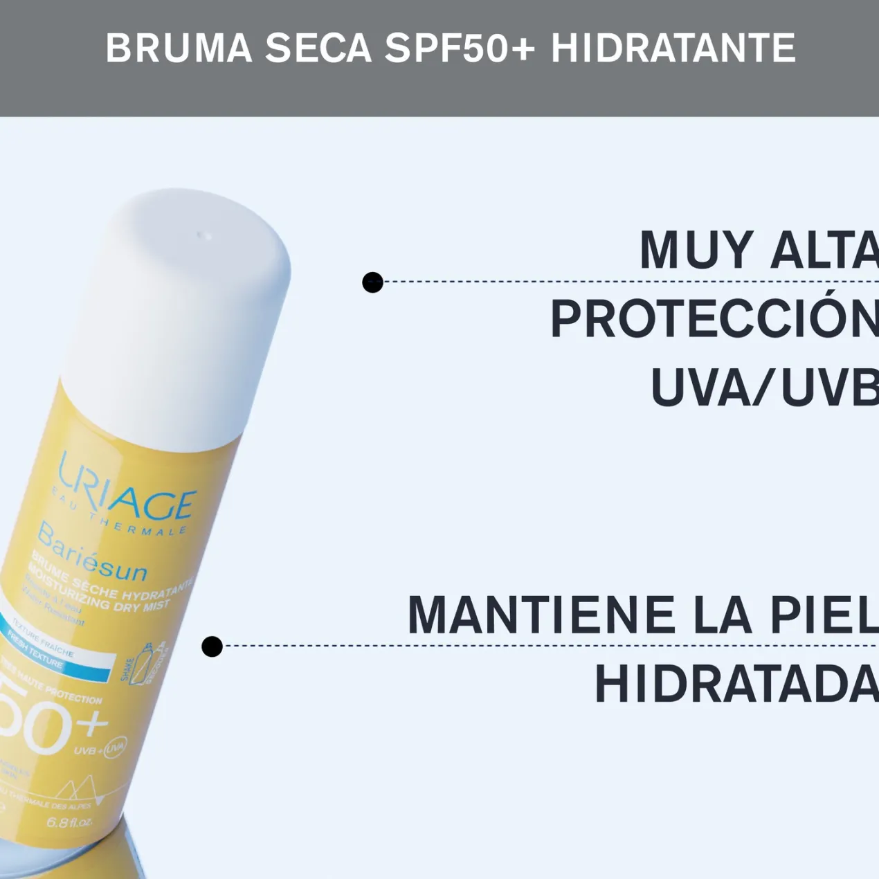Bariésun Bruma Seca Hidratante SPF50+